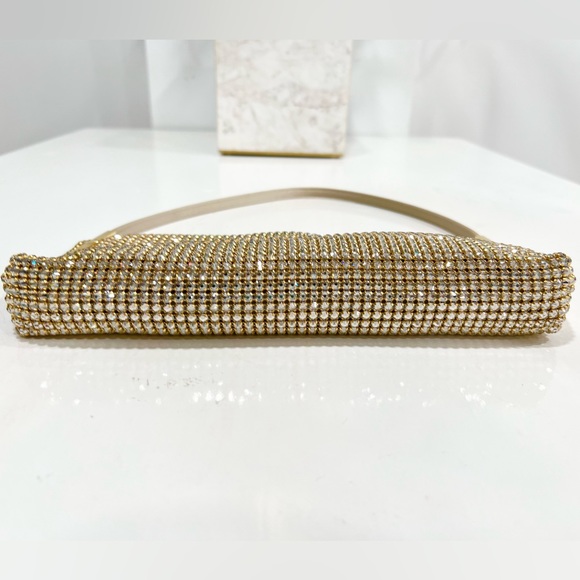 Saint Laurent Suzanne crystal-embellished satin shoulder bag - Picture 13 of 13